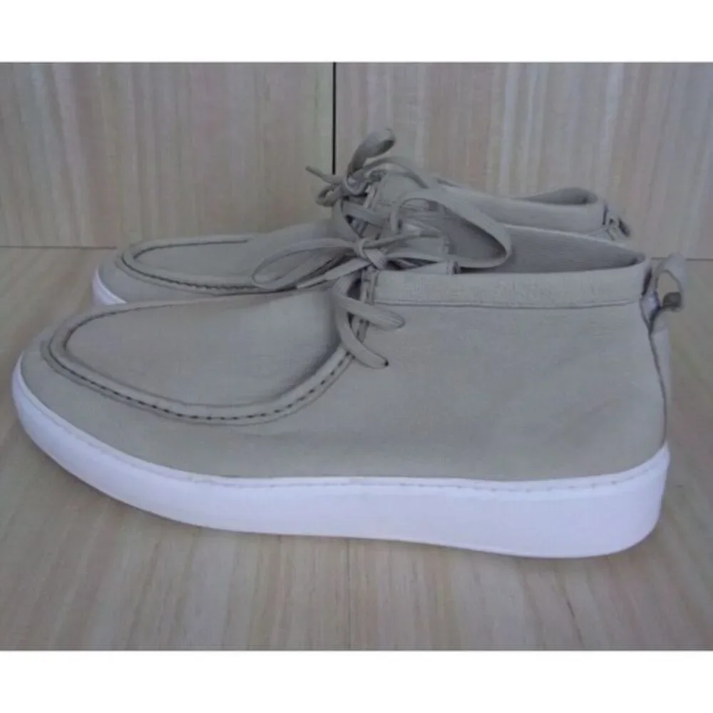 Steve Madden P-Willis Leather Lace-Up Ankle Chukka Boots Shoes‎ Mens Size 11